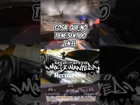 Cosa que no tiene sentido en el need for speed most wanted ...#zpichiz #NFSMW