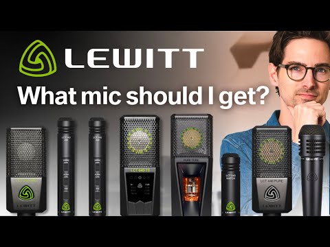 LEWITT microphone comparison - best mic for vocals, instruments, voice over, content creation