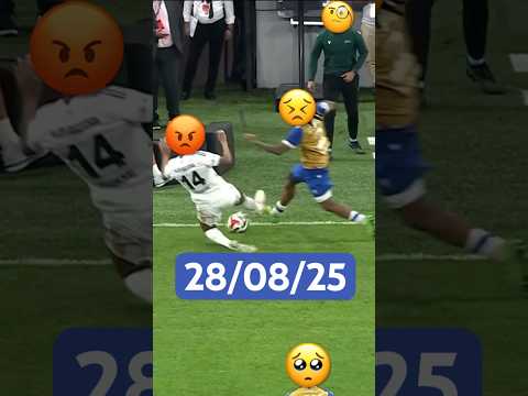 Quel tacle de Felix Uduokhai sur Brandon Soppy. #beşiktaş #lausannesport #footballshorts #football