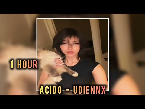 1 HOUR || ACIDO - UDIENNx || SUPER SLOWED + REVERB || GIRL VS SUPER CAR