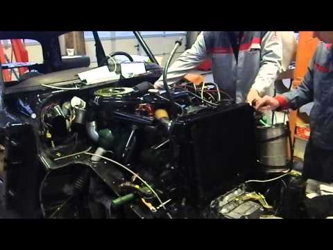 Citroen DS 23 Pallas Vergaser Erststart des revidierten Motors