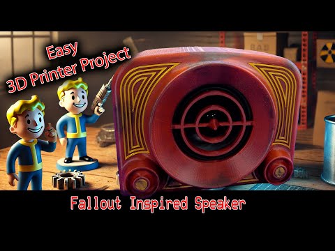 AMAZING SOUND From the Vault! - #Fallout inspired speaker with #Bluetooth