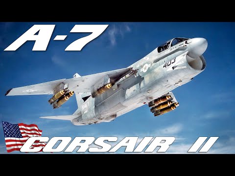 A-7 Corsair II | Getting Familiar With The Jet, and Carrier Deck Procedures | Upscaled Documentary