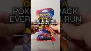 More Destined Rivals Sleeved Boosters!! | Day 42 Of Opening A Pokemon Pack For Every Mile I Run