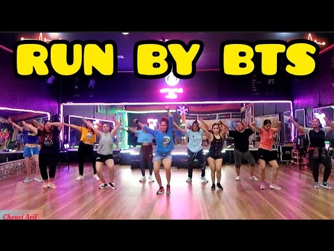 RUN 달려라 방탄  BY BTS / ZUMBA, DANCE FITNESS #chenciarif
