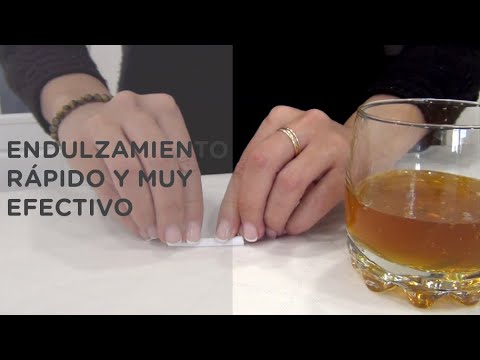 CÓMO HACER UN ENDULZAMIENTO RÁPIDO. 100% EFECTIVA!! ❤️
