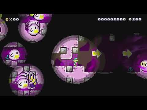 The Mystery of Luster Lake by EM|Julian - Super Mario Maker 2 - No Commentary 1bu