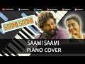 Saami Saami Song Pushpa Piano Cover Chords Hindi Music Instrumental Tutorial By Ganesh Kini