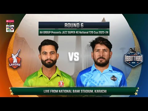 Live | Lahore Whites vs Abbottabad | Match 55 | National T20 2023-24 | PCB