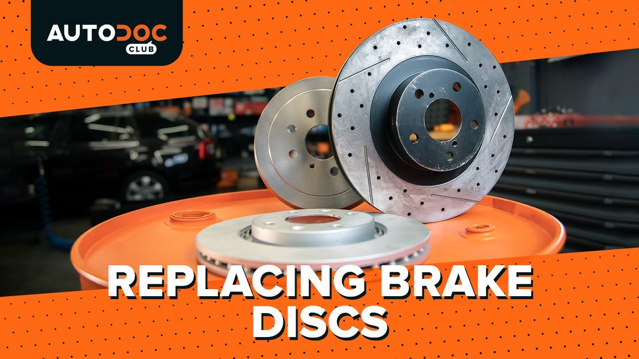 How to change brake discs on a car – replacement tutorial