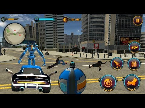 ► Car Ball Robot Transformation Battle 3D Robot Transformer Escapeing 3 in 1