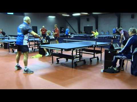 150117 VM Ping Pong Kval, Anders Mølgaard - Michael Lauridsen