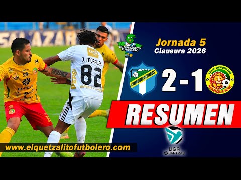 CREMA COMEBACK / Comunicaciones 2 vs Marquense 1 / Matchday 5 Clausura Tournament 2025 -SUMMARY-