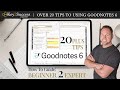 How to Use GoodNotes 6 From Beginner to Expert | Digital Planner