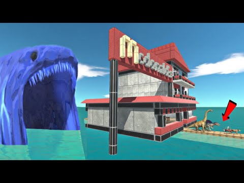 ALL UNITS ARE RUN AWAY FROM MONSTER BLUE BLOOP HUNGRY!! - Animal Revolt Battle Simulator