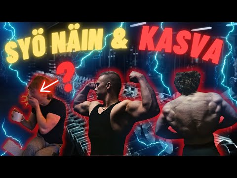 FULL DAY OF EATING (Pwo Pitkin Seiniä?!) + BRUTAALI Selkätreeni