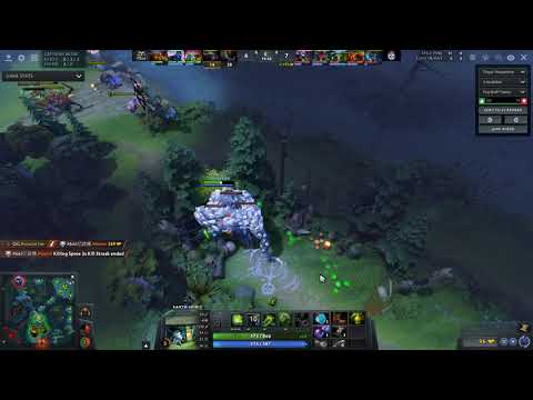 Jerax gets stuck - OG vs Mineski,  ESL Katowice 2018