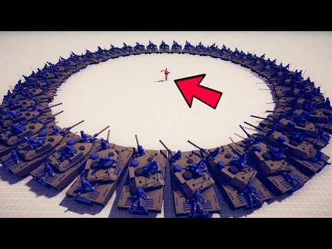 100x ARMY vs SAITAMA ONE PUNCH MAN - Totally Accurate Battle Simulator TABS