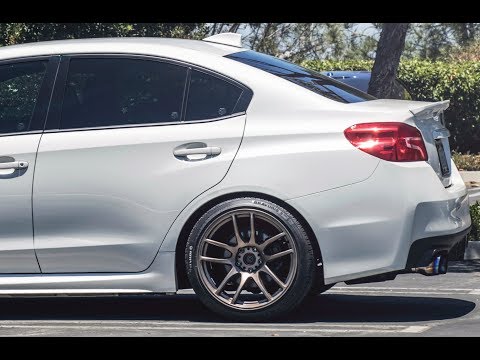 ESR 18x10.5 +22 wheels installed | 2018 WRX