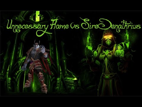 Unnecessary Flame vs Sire Denathrius - Mythic Castle Nathria Affliction Warlock[POV]