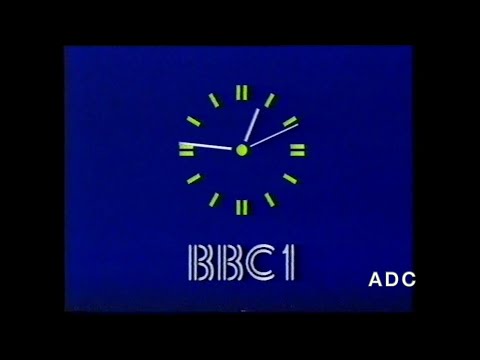 BBC1 Announcer Peter Brook closesdown 1984