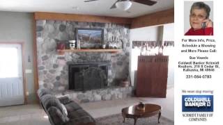 preview picture of video '4007 E Shore Road, Kalkaska, MI Presented by Sue Vowels.'
