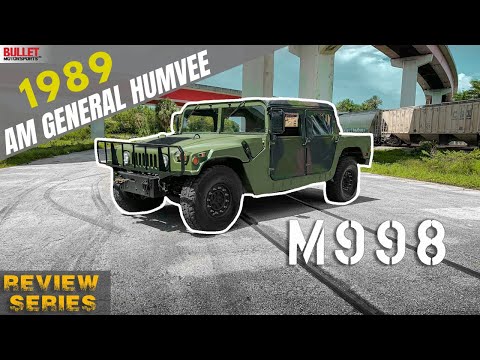 1989 AM General Humvee Basic Build For Sale [4k] | REVIEW SERIES