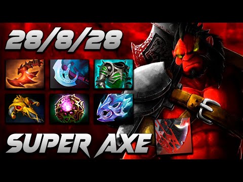 Axe Immortal Rank [28/8/28] - Dota 2 Pro Gameplay [Watch & Learn]