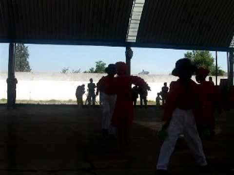 Bailable de Negritos, Tras bambalinas, en la escuela Xicotencatl de Sta. Cruz Tlaxcala Mex. 4