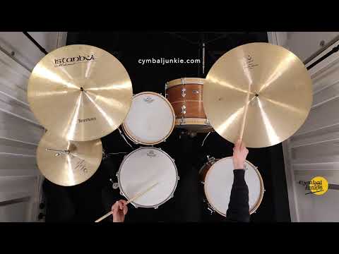 Istanbul Mehmet 22" Nostalgia 70's ride cymbal (pre-loved) 2327g SOLD HD 1080p