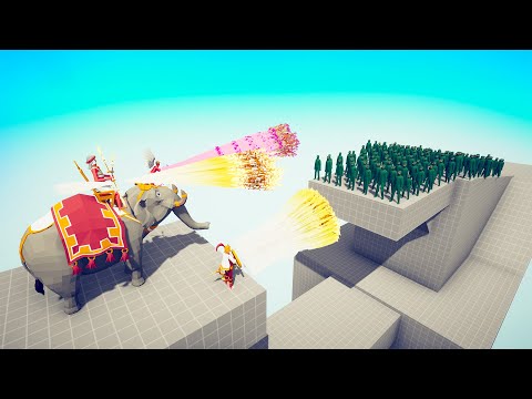 TRIO GODS vs 100x UNITS - Totally Accurate Battle Simulator TABS