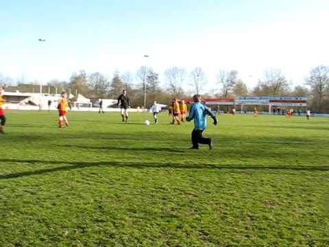 Berkum F1 - GA Kampen F2 (doelpunt)