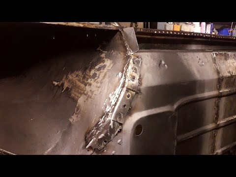 Classic Mini inner wing repair
