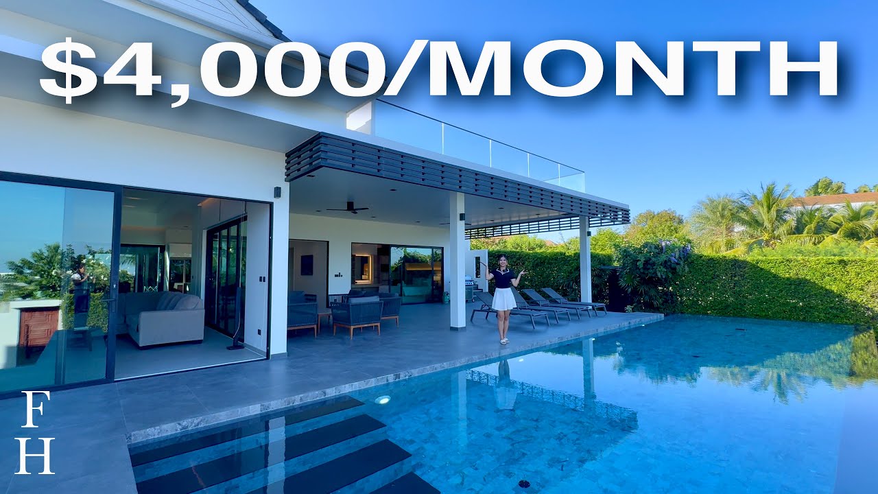 Luxury 5-Bedroom Pool Villa for Rent at Sivana HideAway Hua Hin Soi 126 virtual tour