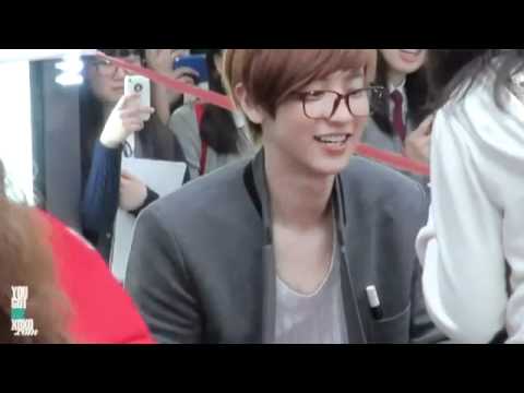 120521 EXO-K "CHANYEOL" busan fansign event [Fancam]