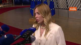 Meloni nel punto stampa a Bruxelles: «Chiusa la trattativa con la Commissione sul decreto bollett...