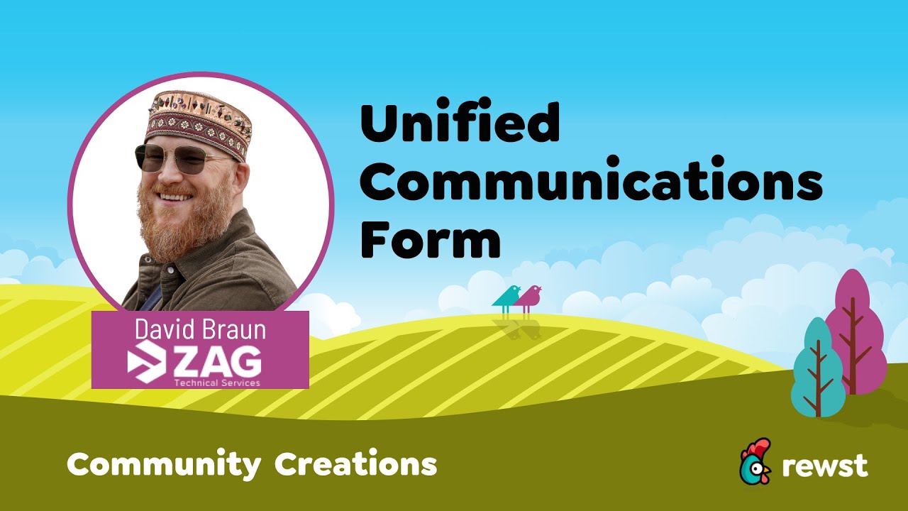 Unified Communications Form Workflow Demo Using Rewst