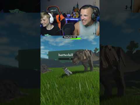 Can TINY GOAT Defeat MIGHTY TREX In Jurassic Blocky?! #shorts #jurassicblocky #trex #goat