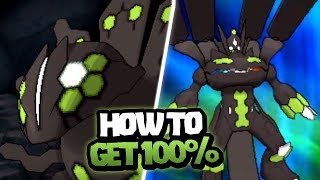 How to get Zygarde 100% Form in Pokemon Ultra Sun and Ultra Moon