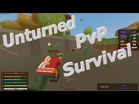 Unturned Survival #30 /PvP/before wipe/Unturned.pl/cz.1 z 3/