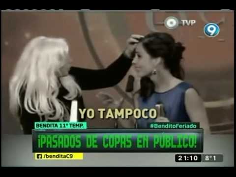 ¡Pasados de copas en público!