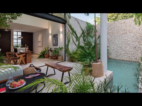 NARROW LAND HOUSE | With Backyard and Pool