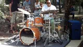 Reinaldo Santiago - Icaro - Live @Drummer Camp Roma 2013