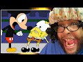 Mickey Mouse Vs SpongeBob Squarepants Cartoon Beatbox Battle REACTION