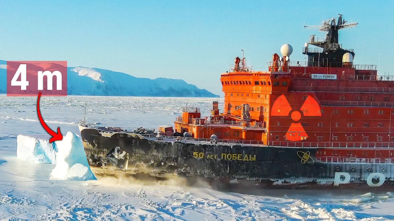 Os quebra-gelo não quebram o gelo como você imagina