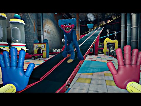 I BUILT A RAMP TO DESTROY HUGGY WUGGY on POPPY PLAYTIME!!