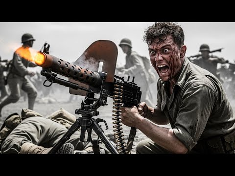 His Whole Squad Died — He Fired 4 Machine Guns Alone Against 3,000 Japanese