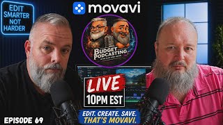 Budget Podcasting Ep 69! Movavi! Editing Software for Creators!
