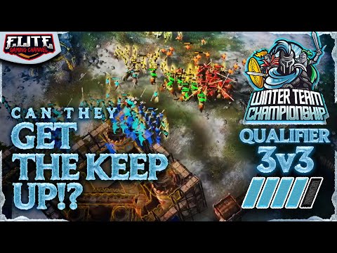 ❄️​ Winter Team Championship: 8-bit Army vs 3D!Clan | AOE4