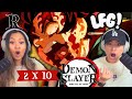 INSANITY Demon Slayer ENTERTAINMENT DISTRICT EP 10 Never Give Up Reaction Review